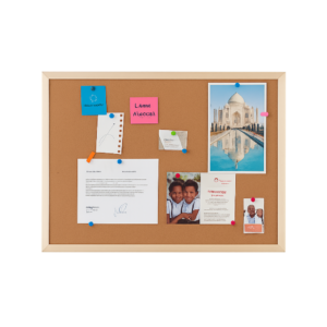 Corchografo con marco de madera