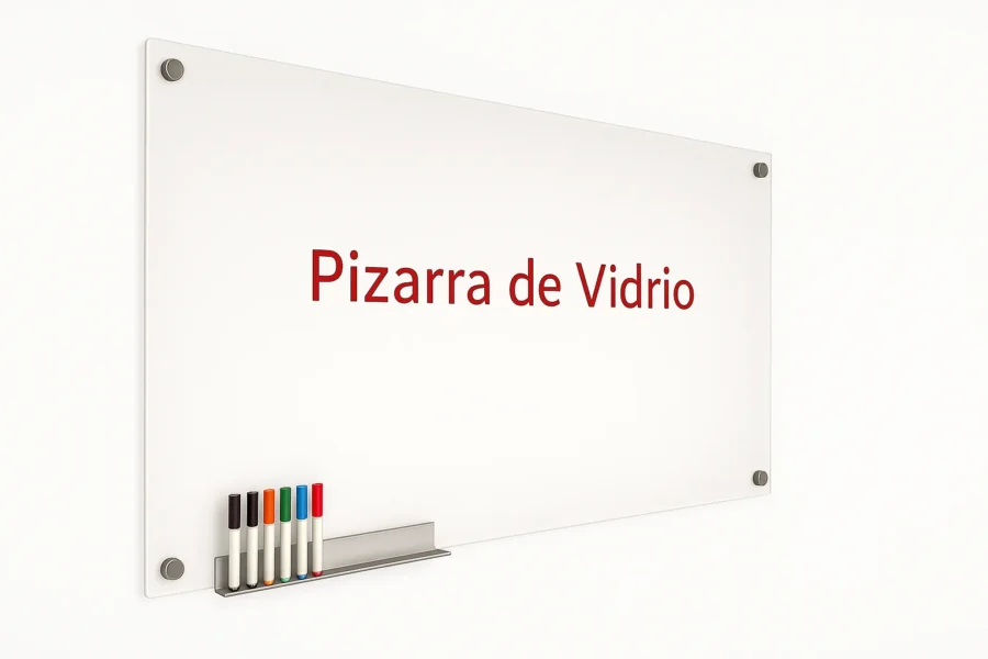 Pizarra de vidrio 150 x 100 cm